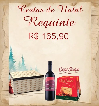 Cesta de Natal Requinte